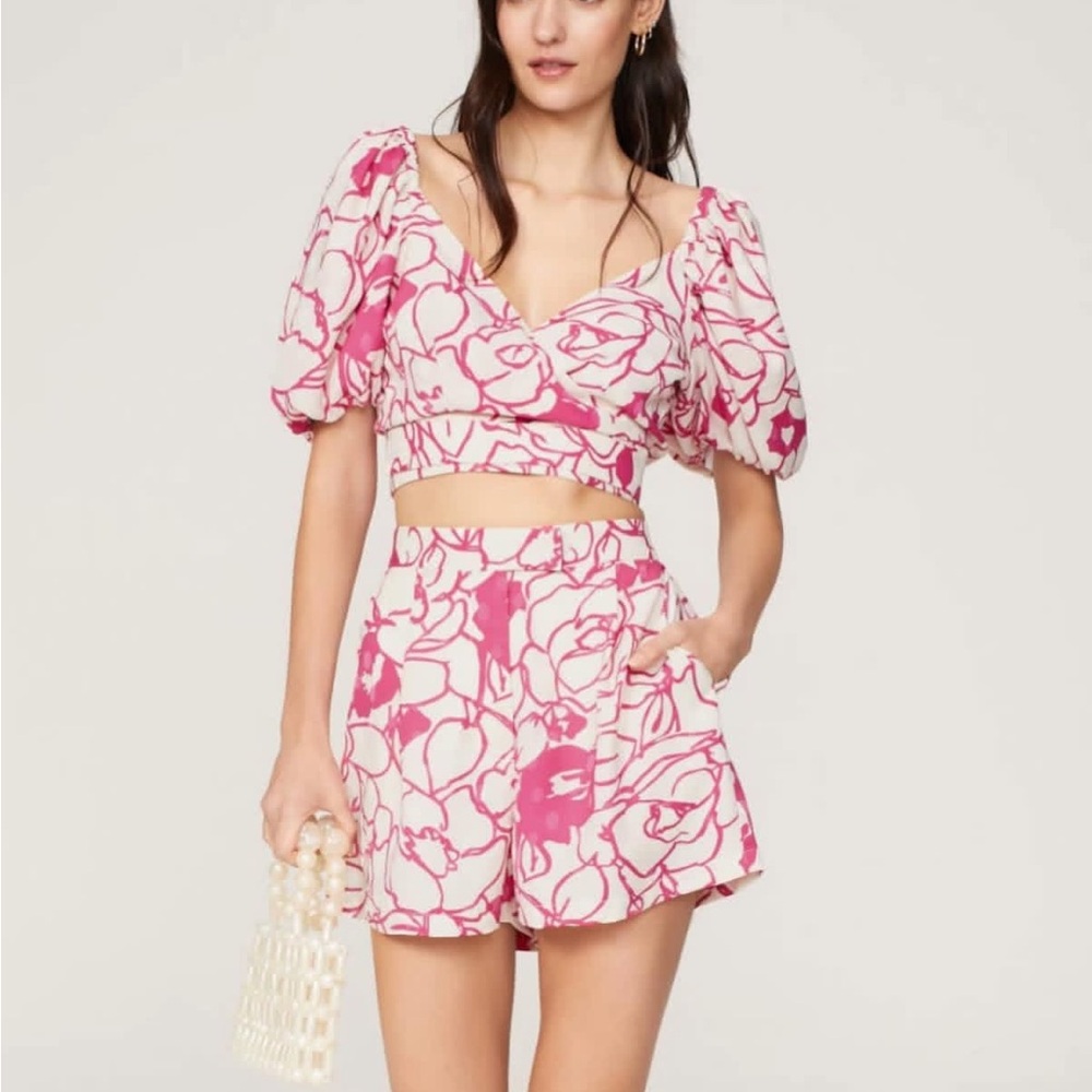 Ronny Kobo Flower Short Set